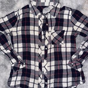 Rails Plaid Button-Up Shirt EUC - Large